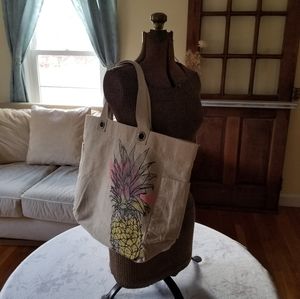 Life is Good Pineapple Totebag